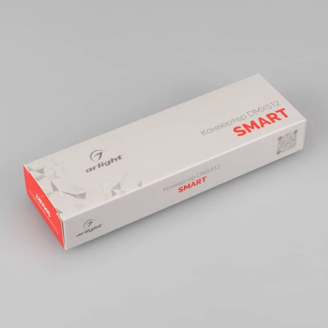 Конвертер SMART-K40-DMX (12-24V, 0/1-10V) (ARL, IP20 Пластик, 5 лет)