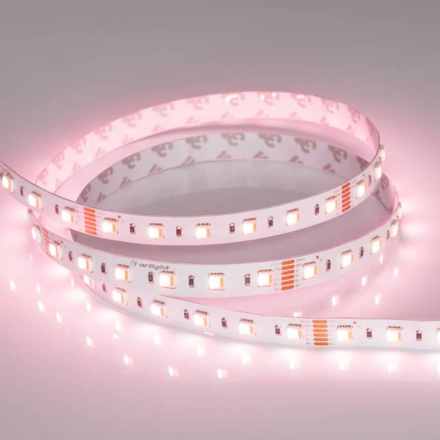 Лента RT 2-5000 24V RGBW-MIX 12mm (5060-One, 60 LED/m, LUX) (ARL, 20 Вт/м, IP20)