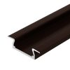Профиль MIC-F-2000 ANOD Brown Deep (ARL, Алюминий)
