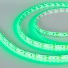Лента RTW 2-5000SE 12V Green 2x (3528, 600 LED, LUX) (ARL, 9.6 Вт/м, IP65)