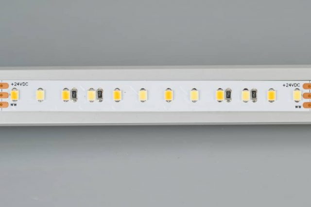 Лента RT 6-5000 24V White-MIX 2x (2835, 120 LED/m, LUX) (ARL, 23 Вт/м, IP20)