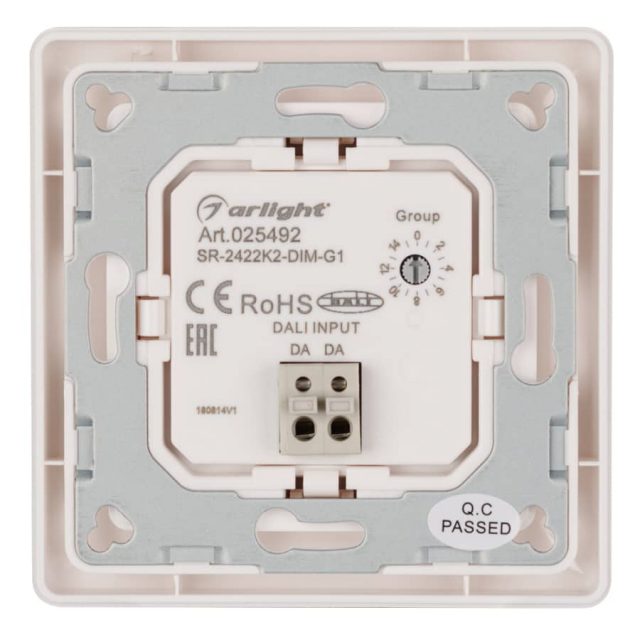 INTELLIGENT ARLIGHT Панель DALI-223-1G-DIM-IN (BUS) (IARL, -)