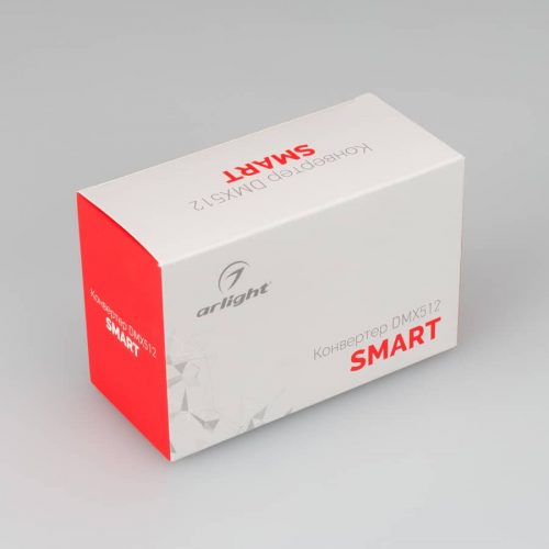Конвертер SMART-K29-DMX512 (230V, 2×1.2A, TRIAC, DIN) (ARL, Пластик)