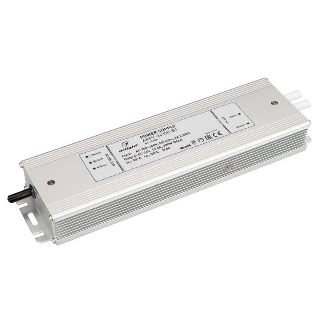 Блок питания ARPV-24300-B1 (24V, 12.5A, 300W) (ARL, IP67 Металл, 3 года)