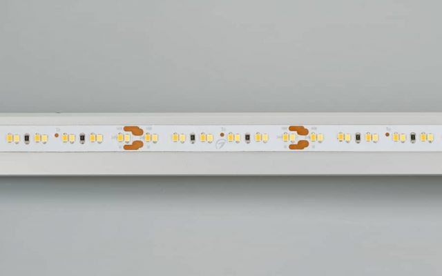 Лента MICROLED-5000 24V White-CDW 8mm (2216, 240 LED/m, Bipolar) (ARL, 9.6 Вт/м, IP20)