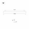 Светильник ALT-LINEAIR-FLAT-UPDOWN-DIM-S2094-1200-40W Day4000 (BK, 100 deg, 230V) (ARL, IP20 Металл, 3 года)