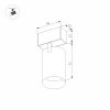 Светильник MAG-SPOT-45-R85-5W Day4000 (WH, 20 deg, 24V) (ARL, IP20 Металл, 3 года)