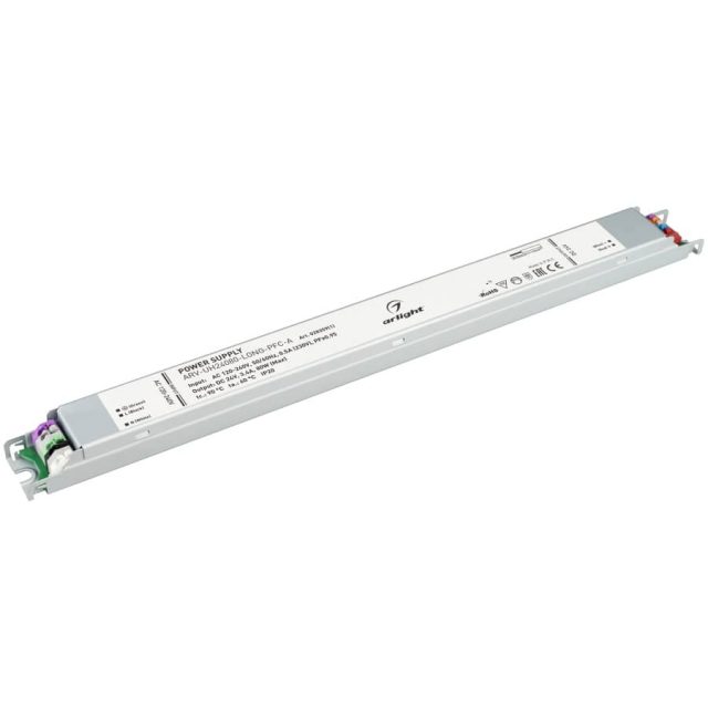 Блок питания ARV-UH24080-LONG-PFC-A (24V, 3.4A, 80W) (ARL, IP20 Металл, 7 лет)