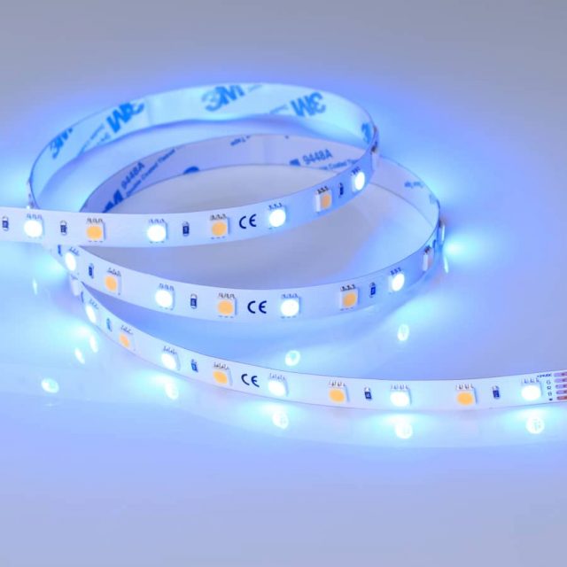 Лента RT6-5050-60 24V RGB-Day 2x (300LED) (ARL, 14.4 Вт/м, IP20)