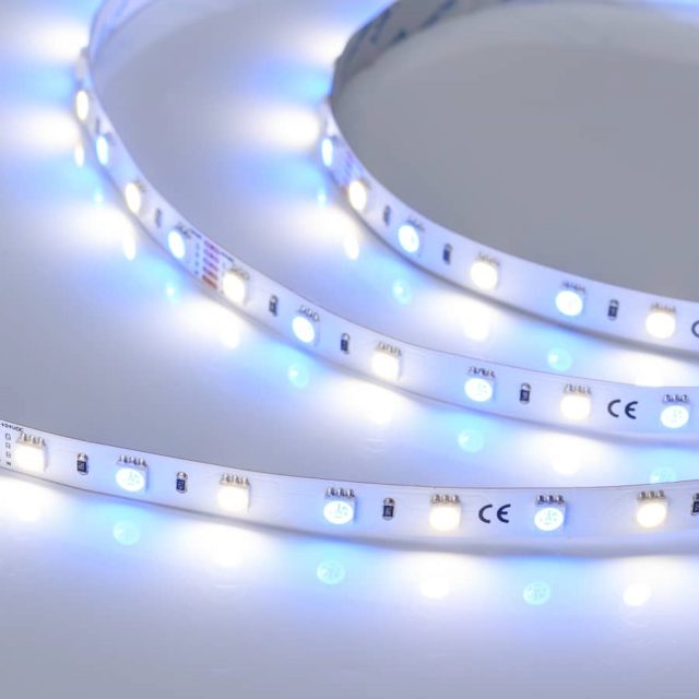 Лента RT6-5050-60 24V RGB-Day 2x (300LED) (ARL, 14.4 Вт/м, IP20)