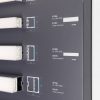 Стенд Профиль Линейный Свет LUX-E10-1760x600mm (DB 3мм, пленка, подсветка) (ARL, -)