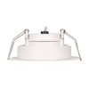 Корпус PLURIO-BASE-BUILT-TRIMLESS-R120 (WH, 1-2, 200mA) (ARL, IP20 Металл, 3 года)