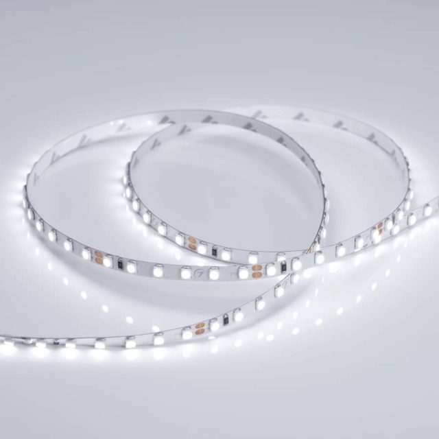 Лента RT 2-5000 24V White6000 5mm 2x (3528, 600 LED, LUX) (ARL, 9.6 Вт/м, IP20)