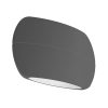 Светильник SP-WALL-VASE-S140x88-2x3W Warm3000 (GR, 120 deg, 230V) (ARL, IP54 Металл, 3 года)