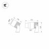 Светильник ALT-RAY-ZOOM-R89-25W Warm3000 (DG, 10-40 deg, 230V) (ARL, IP67 Металл, 3 года)