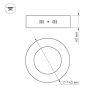 Светильник SP-R145-9W Day White (ARL, IP20 Металл, 3 года)