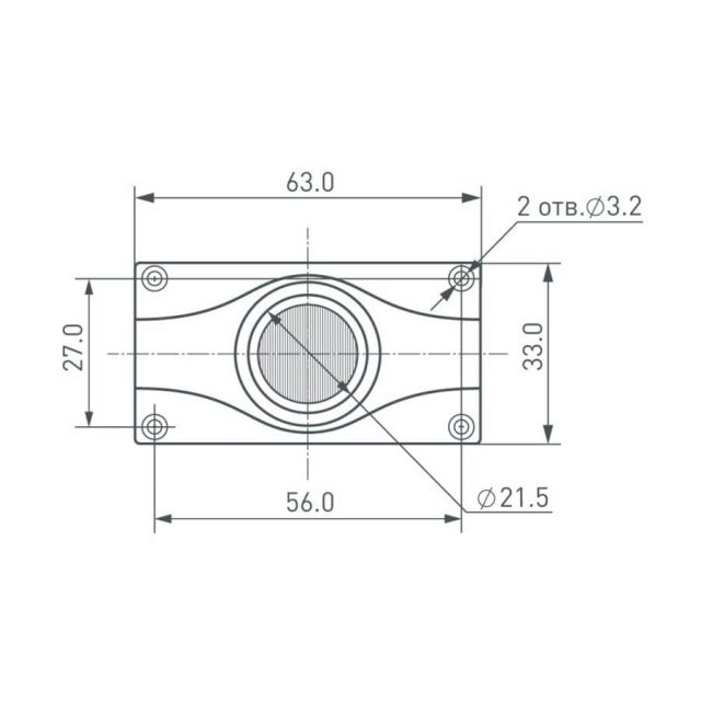 Модуль герметичный ARL-ORION-S45-12V White 15×55 deg (3535, 1 LED) (ARL, Закрытый)