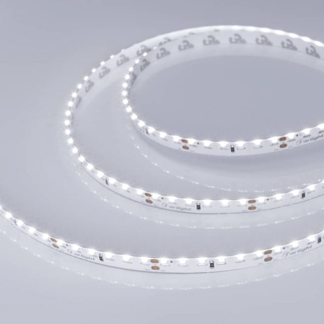 Лента RS 2-5000 24V White6000 2x (3014, 120 LED/m, LUX) (ARL, 9.6 Вт/м, IP20)