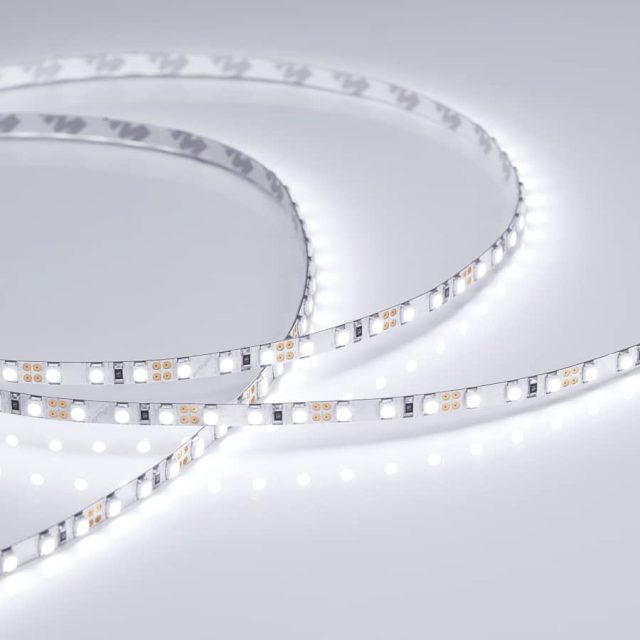 Лента RT 2-5000 12V White6000 5mm 2x (3528, 600 LED, LUX) (ARL, 9.6 Вт/м, IP20)